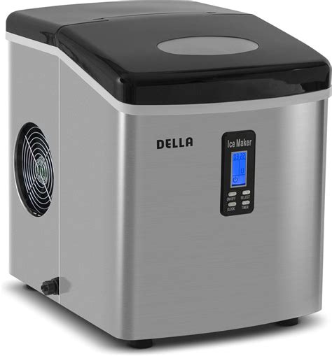 If you notice this happening, first make sure that there is sufficient flow of water into the ice maker. . Della ice maker